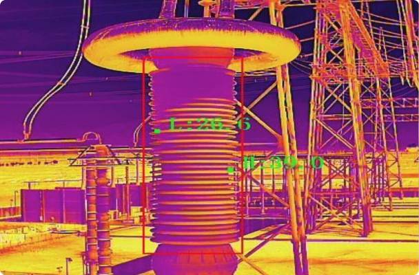 Temperature reading via infrared pod