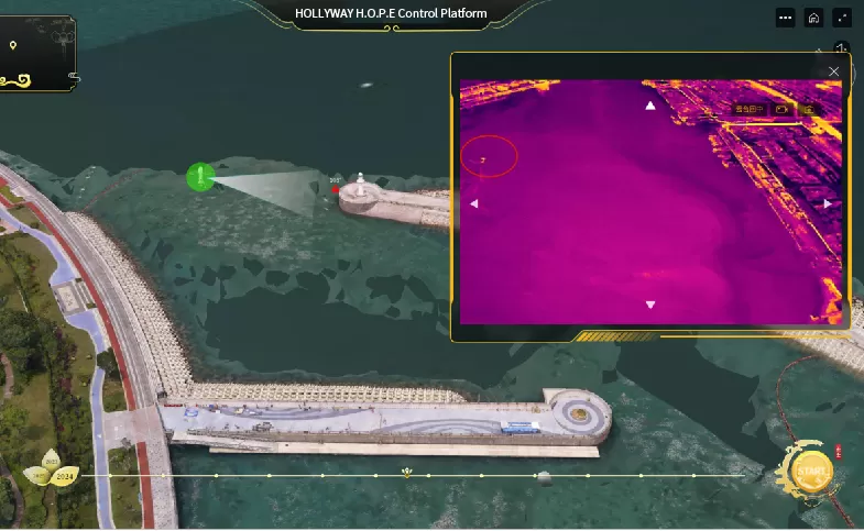 Illegal pollution and sewage disposal activity detected